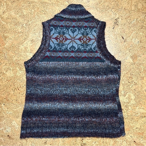 Woolrich Kendal Creek Button Down Lambswool Blend Sweater Vest Sz XL - Picture 8 of 11